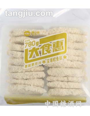 大实惠深海鱼排780g