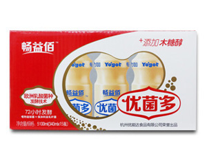 畅益佰 优菌多5100ml/340ml&#215;15瓶