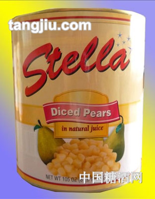 梨丁罐头2.98kg