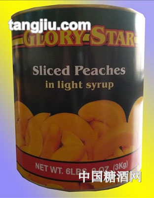 黄桃条罐头3kg