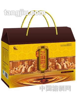 爱厨芝麻香油礼盒350ml