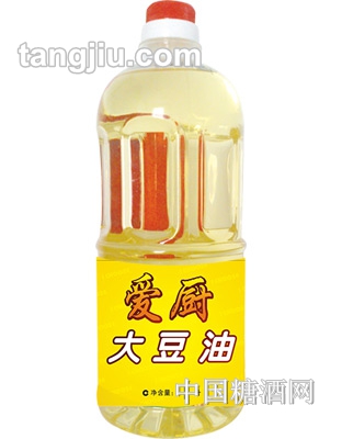 爱厨大豆油1升装