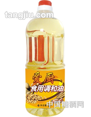 爱厨食用调和油1升装