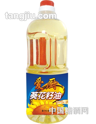 爱厨非转基因葵花籽油1升装