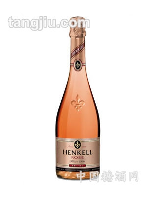 汉凯玫瑰红干型起泡酒