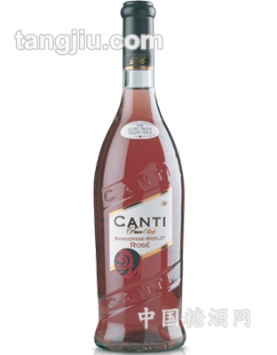 康帝经典桑娇维赛-梅鹿辄玫瑰红葡萄酒