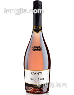 康帝灰品诺玫瑰红起泡酒