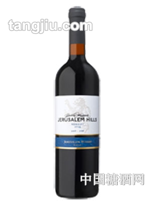 耶路撒冷山梅洛葡萄酒