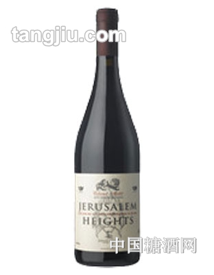 耶路撒冷高地赤霞珠梅洛干红葡萄酒