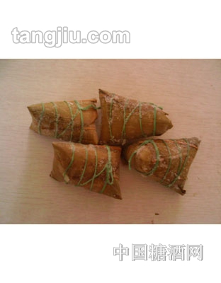 绿蜜豆粽