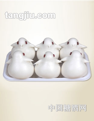 动物面点小企鹅