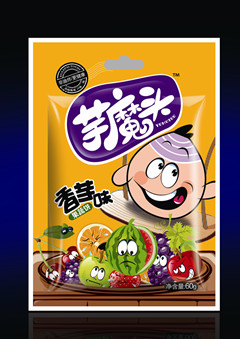 1元“芋魔头”时尚健康的休闲饼干