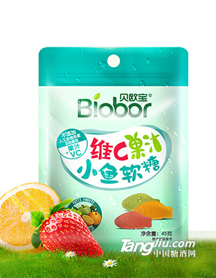 维C果汁小鱼软糖