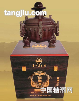 金盾二茅酒鼎盛中华4000ml