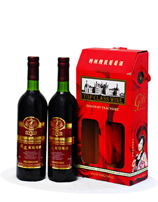 百年好合红麴葡萄酒礼盒（8.5%、12%）
