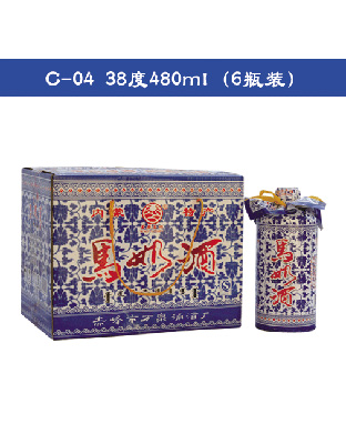 C-04 38度480ml（6瓶装）