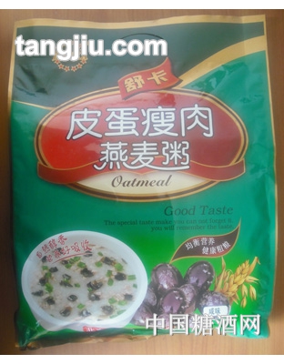 680克舒卡皮蛋瘦肉燕麦粥