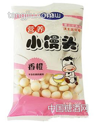 80g完达山营养小馒头甜橙味