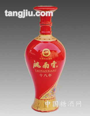 中国红景德镇陶瓷酒瓶9