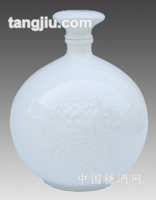 色彩釉景德镇陶瓷酒瓶26