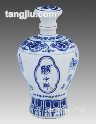 景德镇青花瓶陶瓷酒瓶25