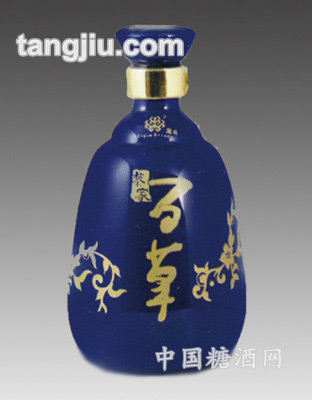 色彩釉景德镇陶瓷酒瓶5