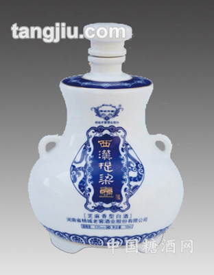 景德镇青花瓶陶瓷酒瓶26
