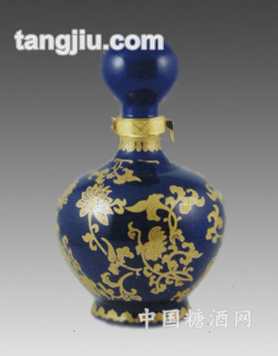 色彩釉景德镇陶瓷酒瓶13