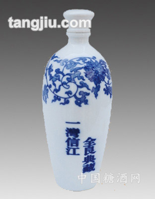 景德镇青花瓶陶瓷酒瓶34
