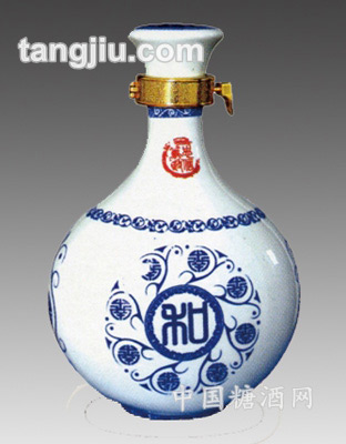 景德镇青花瓶陶瓷酒瓶32
