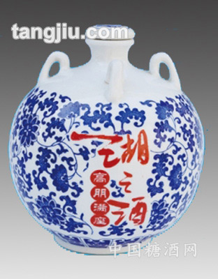 景德镇青花瓶陶瓷酒瓶18