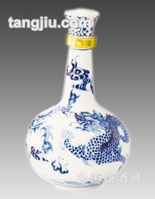 景德镇青花瓶陶瓷酒瓶2
