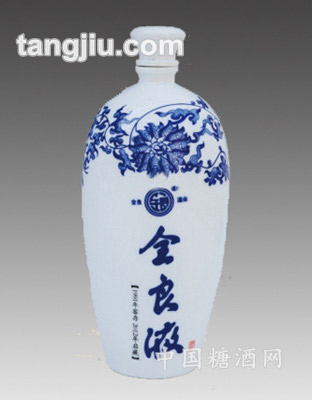 景德镇青花瓶陶瓷酒瓶30