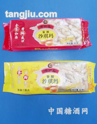 蛋酥香醇沙琪玛60克