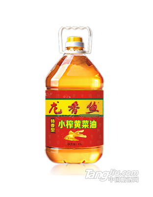 龙香鱼小榨黄菜油5L