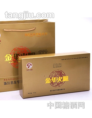 金华火腿自然块礼盒500g