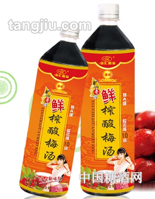 金汇泉1L鲜榨酸梅汤