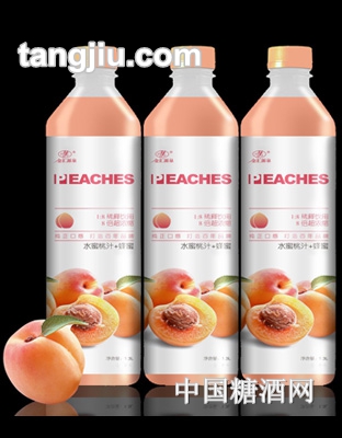 金汇源1.3L水蜜桃汁+蜂蜜