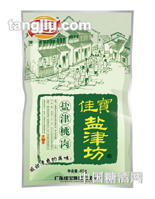 佳宝盐津桃肉45g