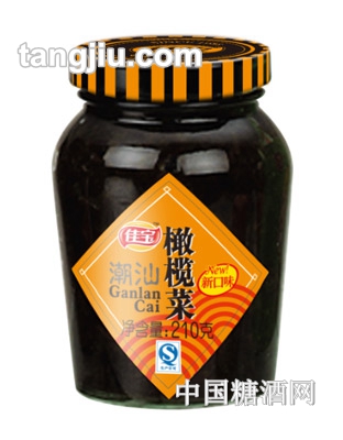 佳宝橄榄菜210g