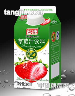 500ml多康草莓汁