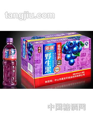 600ml蓝莓汁&amp;箱