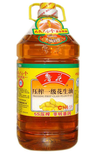 供应鲁花一级压榨花生油厂家格