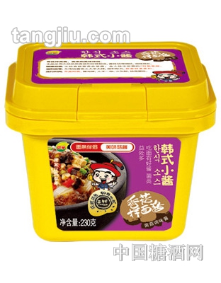 嘉豪韩式小酱香菇拌面酱230g