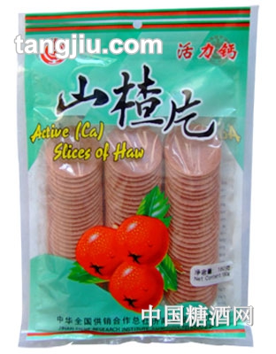 活力钙山楂片100g