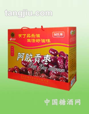 阿胶贡枣箱装