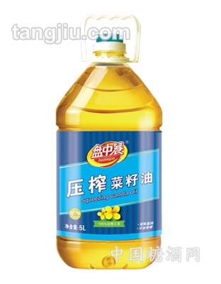 加加压榨菜籽油5l