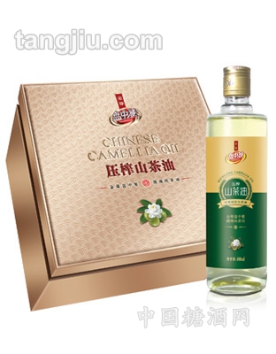 加加480ml压榨山茶油4瓶装