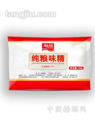 加加纯粮味精100G