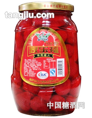 家乐福草莓罐头